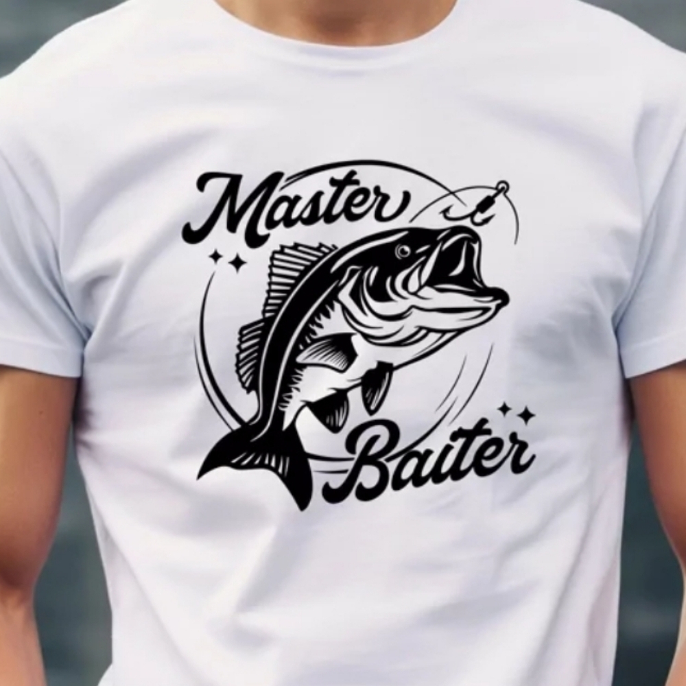 Fish BAITER tshirt FATHERS day